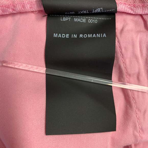 PT TORINO Pink Cotton Blend Zip Fly Dress Pants - Picture 8 of 9